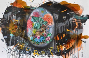 Intervention 17 - Idylleei Europa (82x122cm)