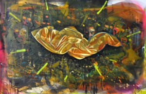 Intervention 31 - Dreaming of prosperity (120x180cm)