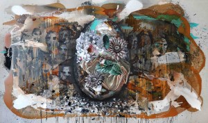 Intervention 38 - Idylleei Europa (180x300cm)