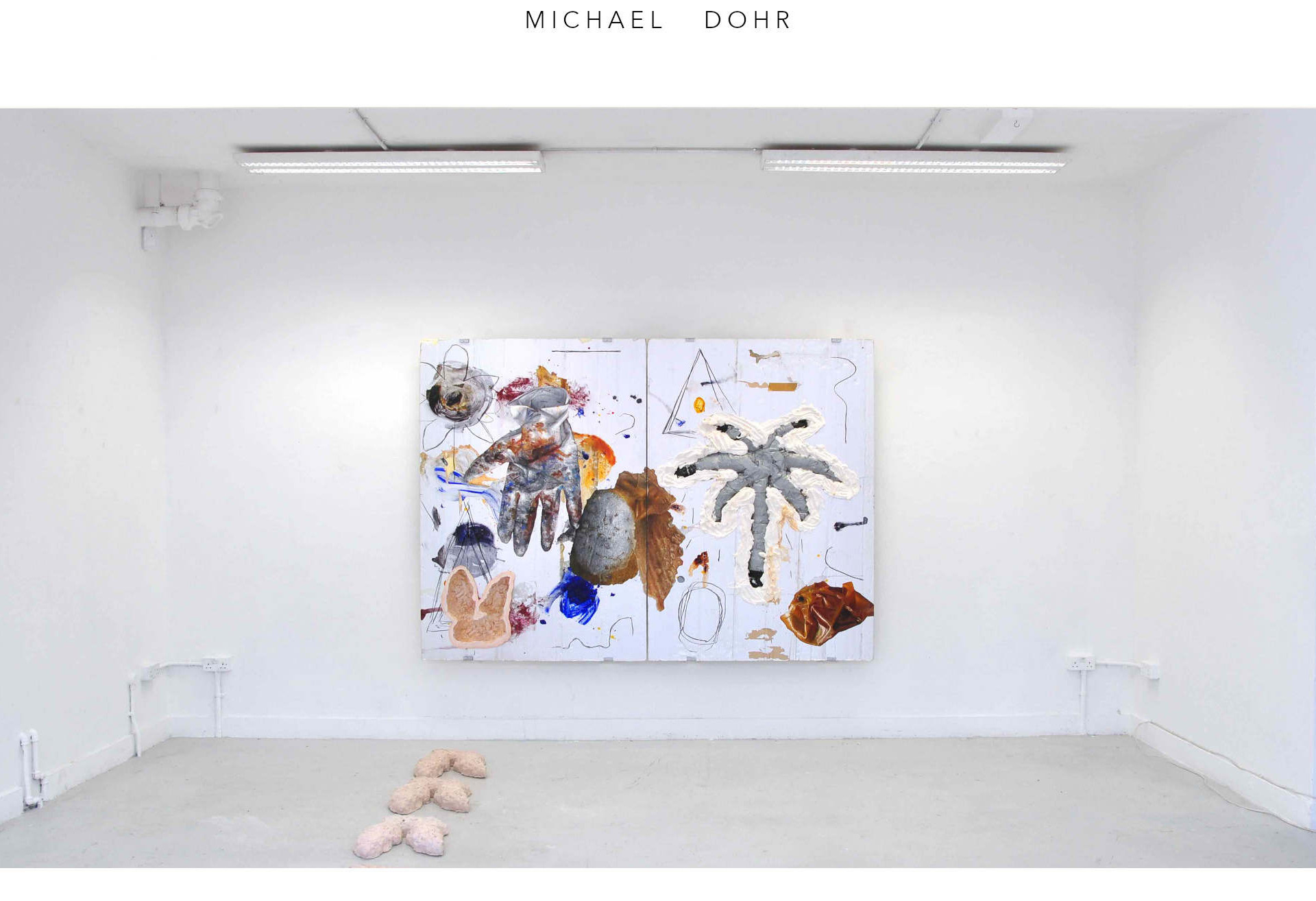 Michael Dohr - Installation view Chelsea College_London