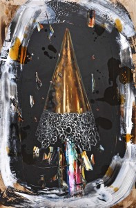 Intervention 104 - Modernes Ding (120x80cm)