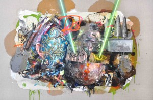 Intervention 83 - Die Geburt des modernen Menschen (120x180cm)
