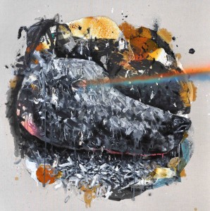 Intervention 89 - Creazione (120 x 120 cm)