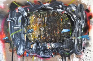Intervention 111 - Züchtung (120x180cm)