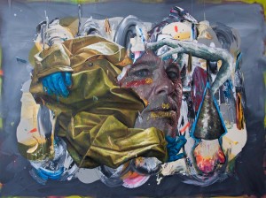 Intervention 129 - Des Züchters junge Raketen wachsen diesen Sommer schnell (150x200cm)