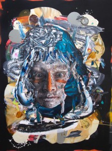 Intervention 130 - Die verrückte Wissenschaftlerin fand süßen Trost im Ritual (200x150cm)