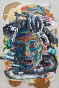 Intervention 133 - Neues Hirn für neue Madame (180x120cm)